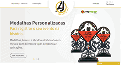 Desktop Screenshot of grupoaj.com.br